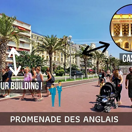 Apartment Nestor&jeeves - Lagoon Promenade - - Sea Front Nice